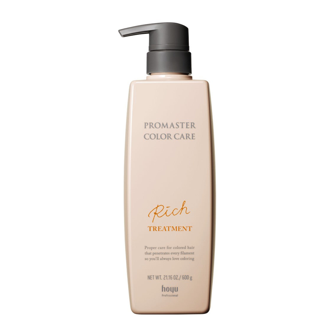 プロマスターカラーケア リッチ ヘアトリートメント600gの製品画像