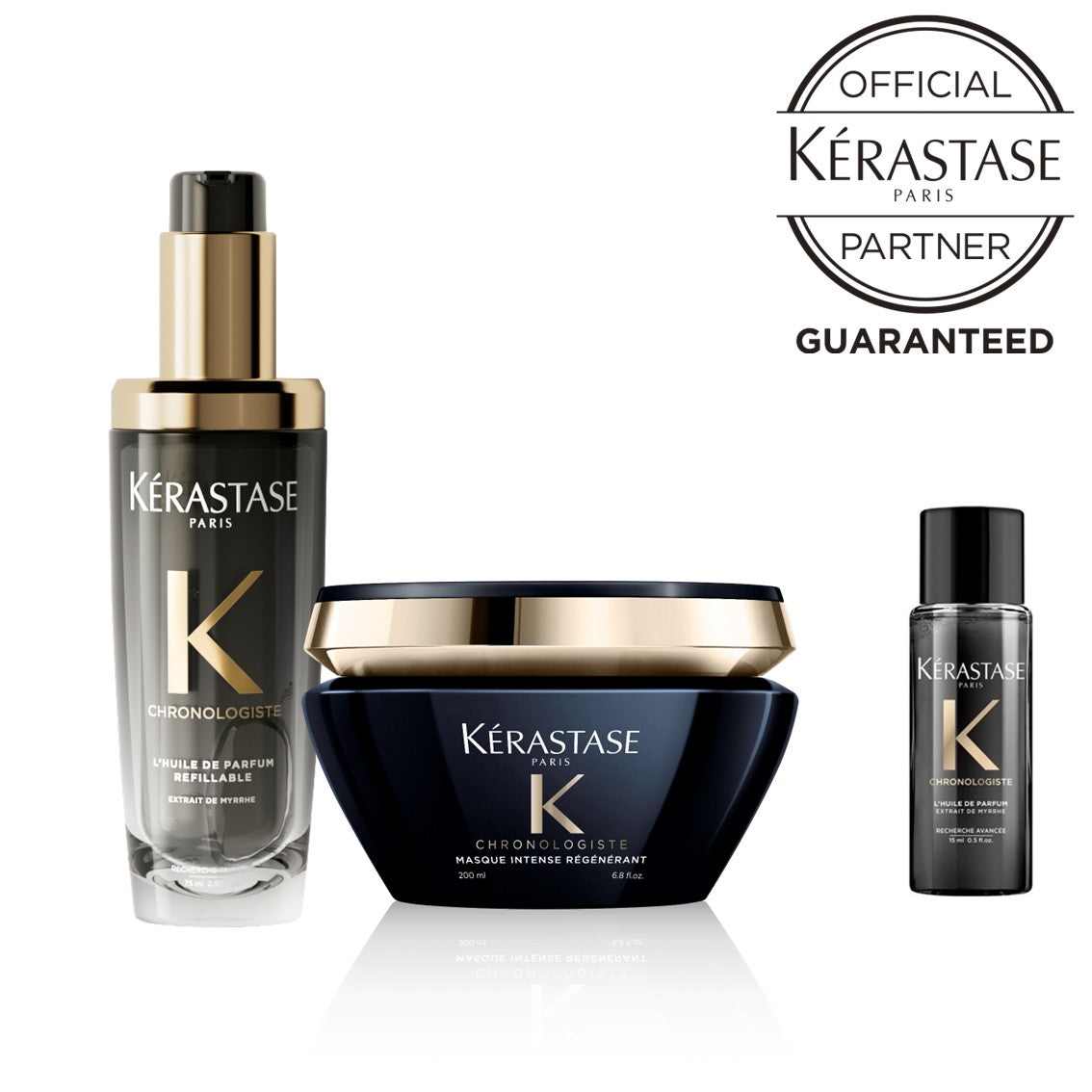 【ミニボトル&ショッパー付】KERASTASE クロノロジスト ユイル・マスクセットの製品画像