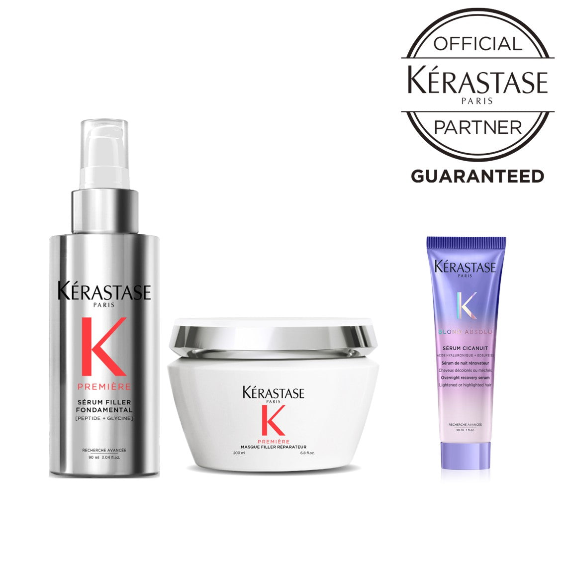【ミニボトル&ショッパー付】KERASTASE プルミエール セラム・マスクセット