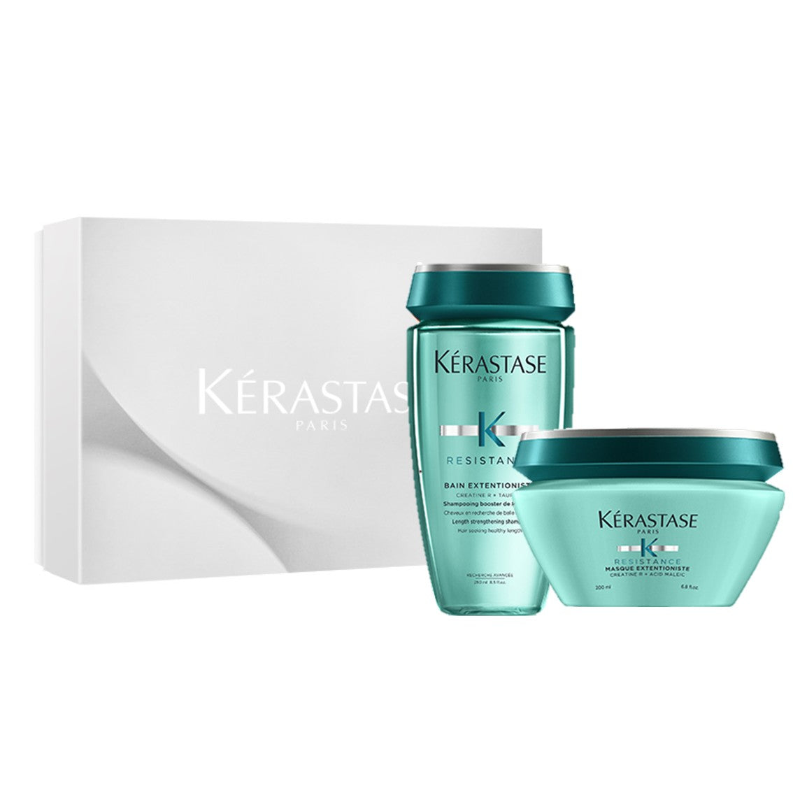 【クリスマス限定】KERASTASE レジスタンス シャンプーマスクBOXセット(当店オリジナルショッパー付)の製品画像