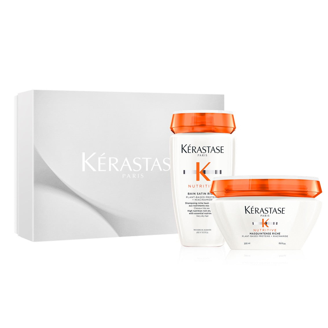【クリスマス限定】KERASTASE ニュートリティブ シャンプーマスクBOXセット(当店オリジナルショッパー付)の製品画像