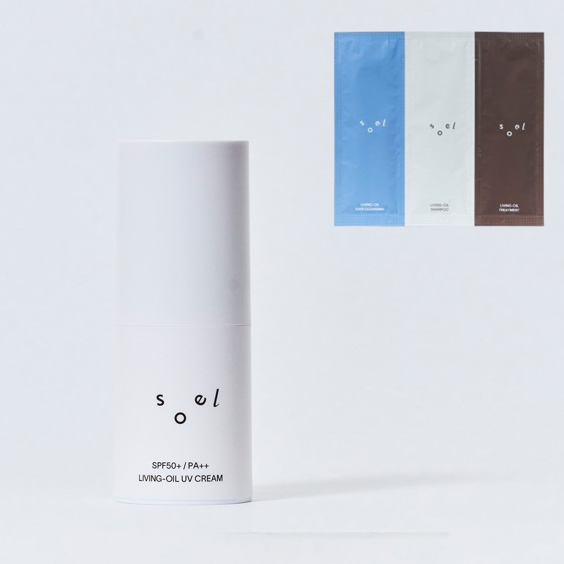 ソエル LIVING-OIL UV CREAM 日焼け止めクリーム〈SPF50+・PA++〉サシェ付の製品画像