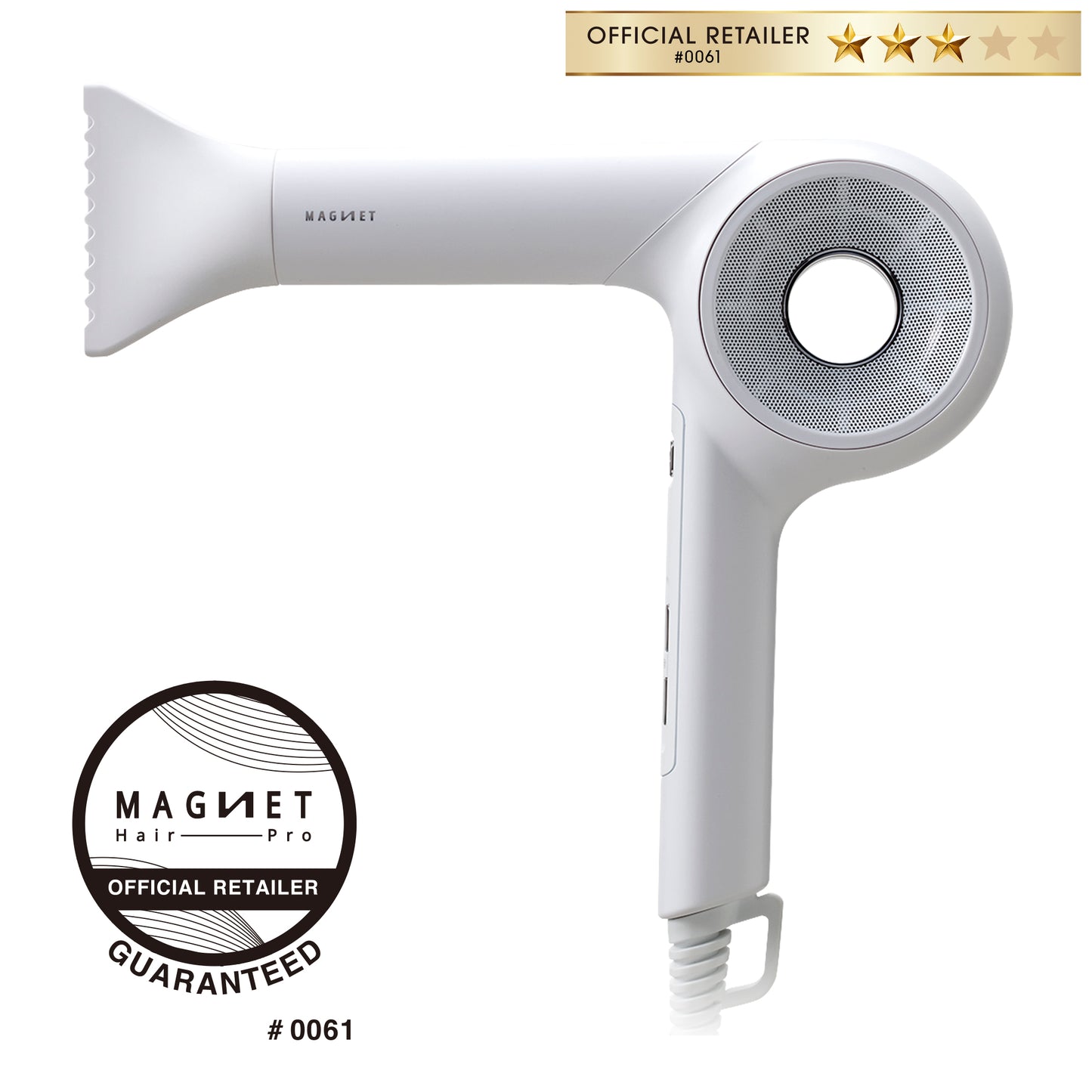 ホリスティックキュア マグネットヘアプロ ドライヤーゼロホワイトプラスの製品画像