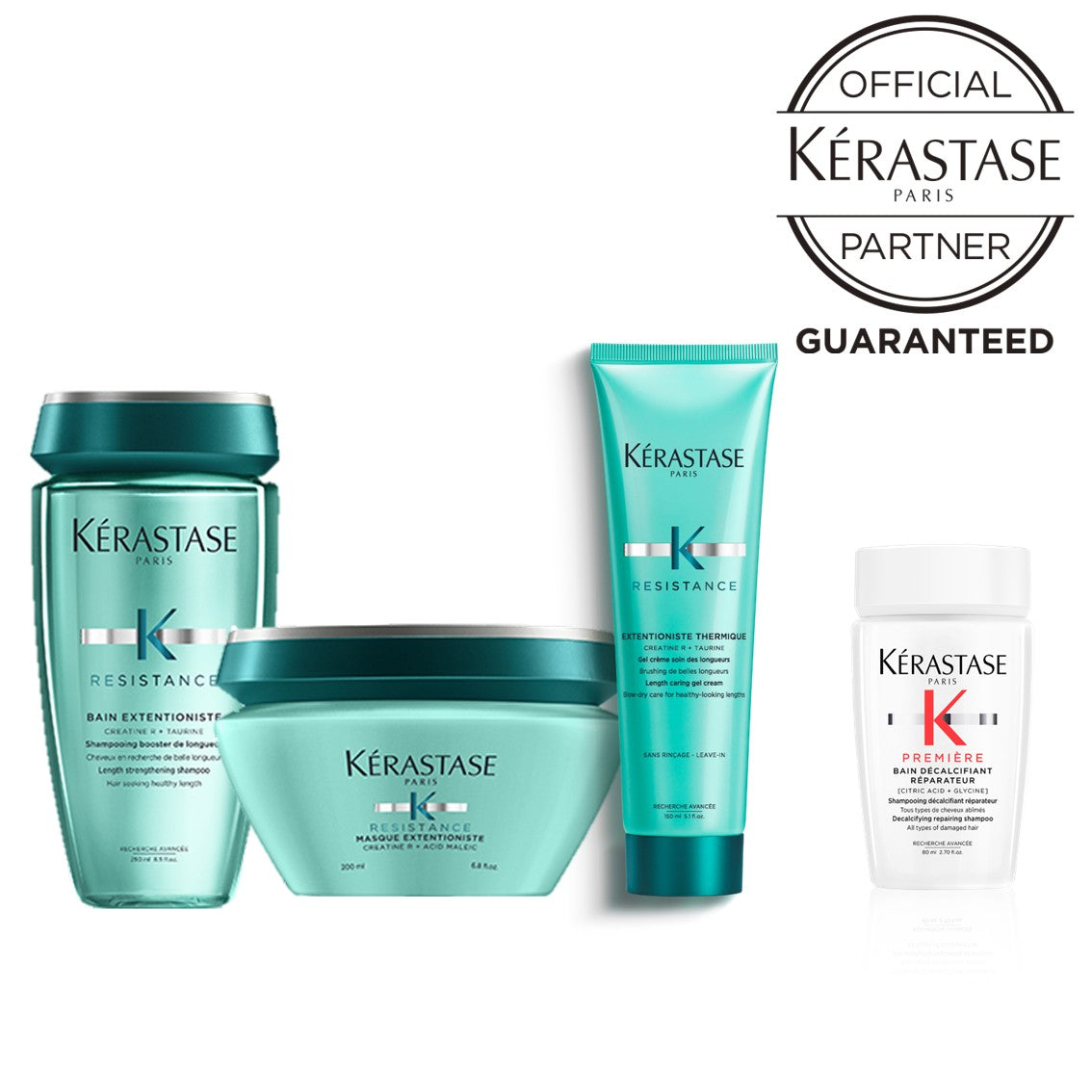 【PMミニシャンプー&ショッパー付】KERASTASE レジスタンス 3点セット