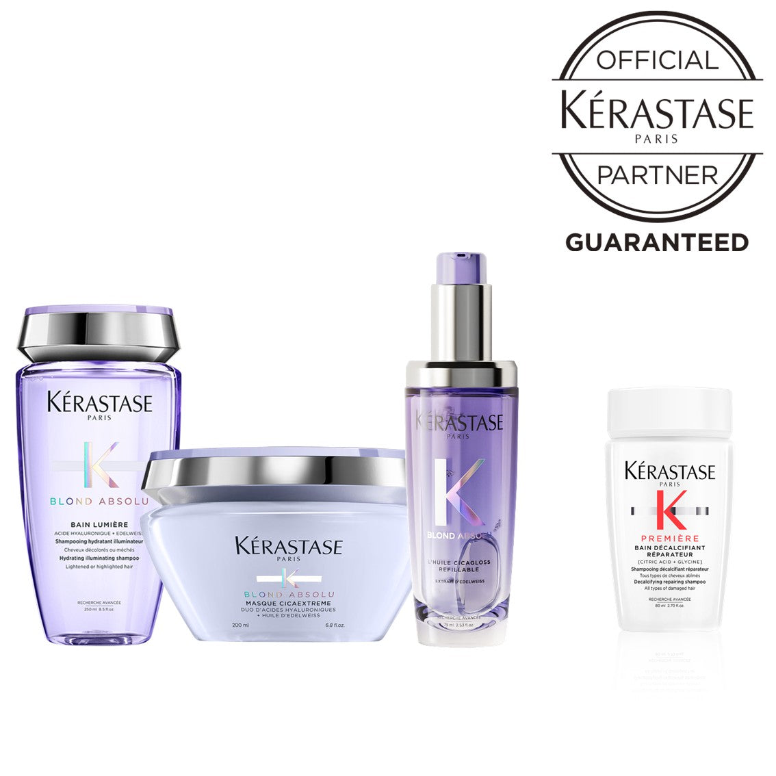 【PMミニシャンプー&ショッパー付】KERASTASE ブロンドアブソリュ 3点セットの製品画像