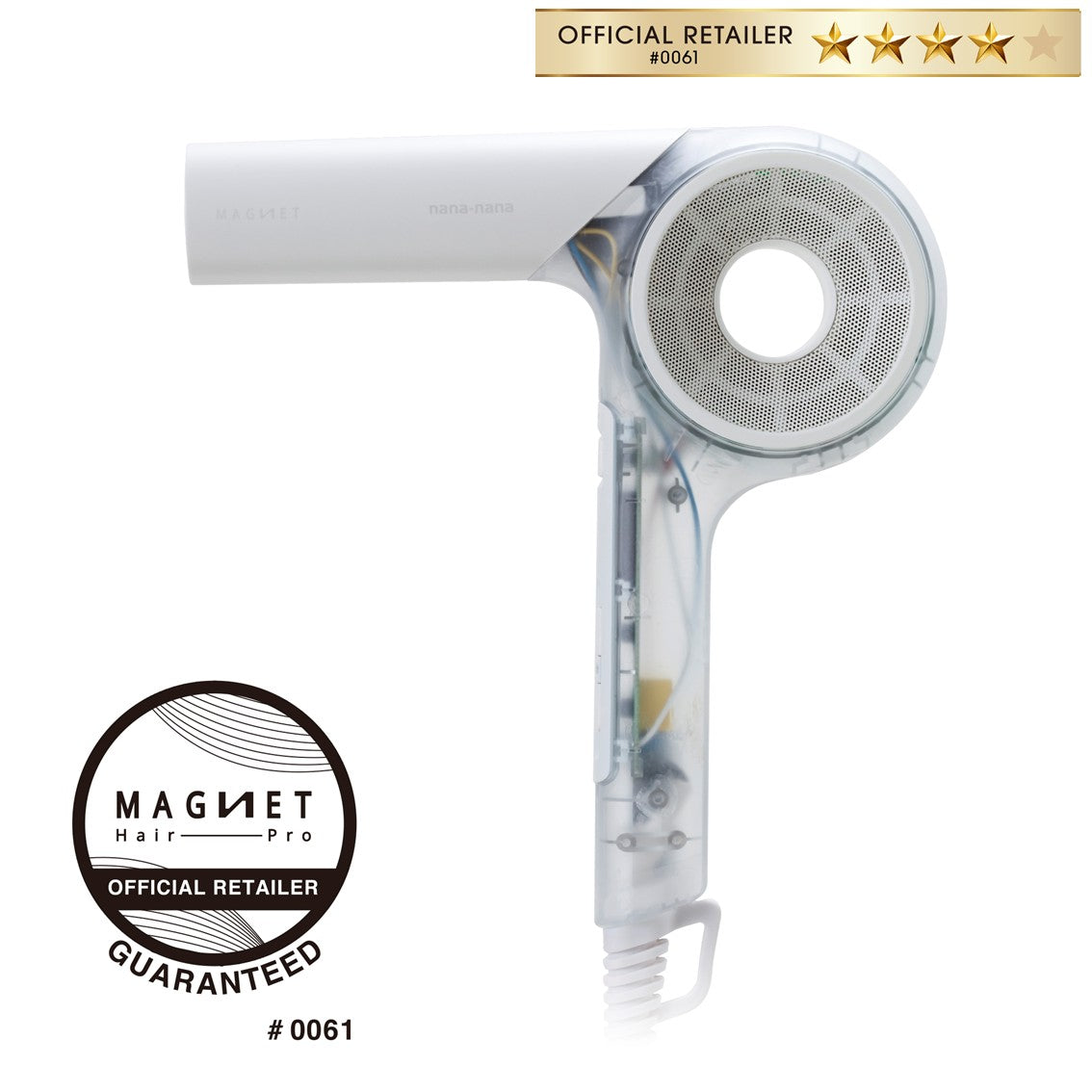 ホリスティックキュア マグネットヘアプロ ドライヤーゼロ PRODUCED BY nana-nanaの製品画像