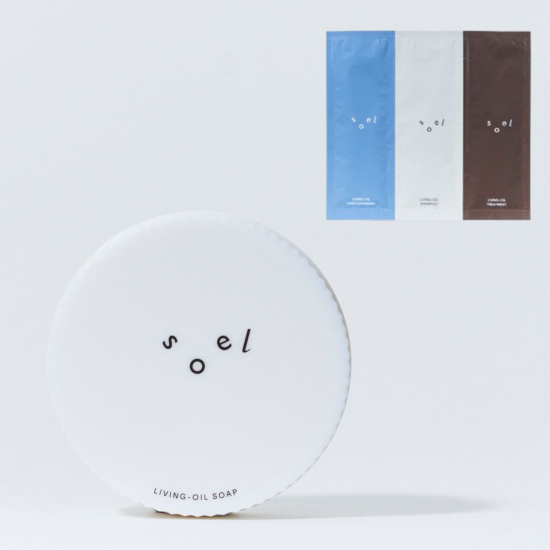 soel LIVING-OIL SOAP 生せっけん サシェ付の製品画像