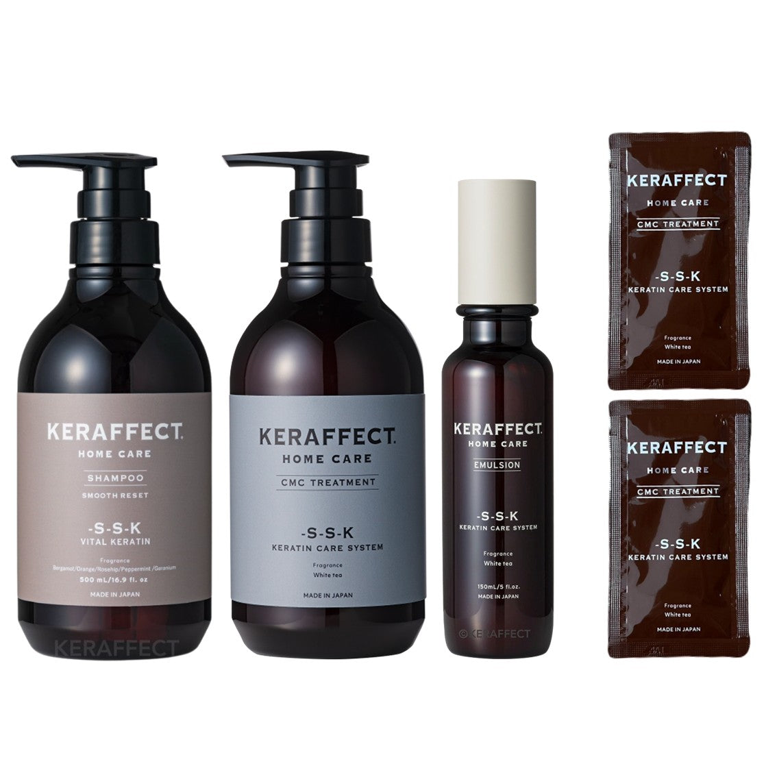 【ミニパウチ2枚付き】ケラフェクト エマルジョンセットの製品画像