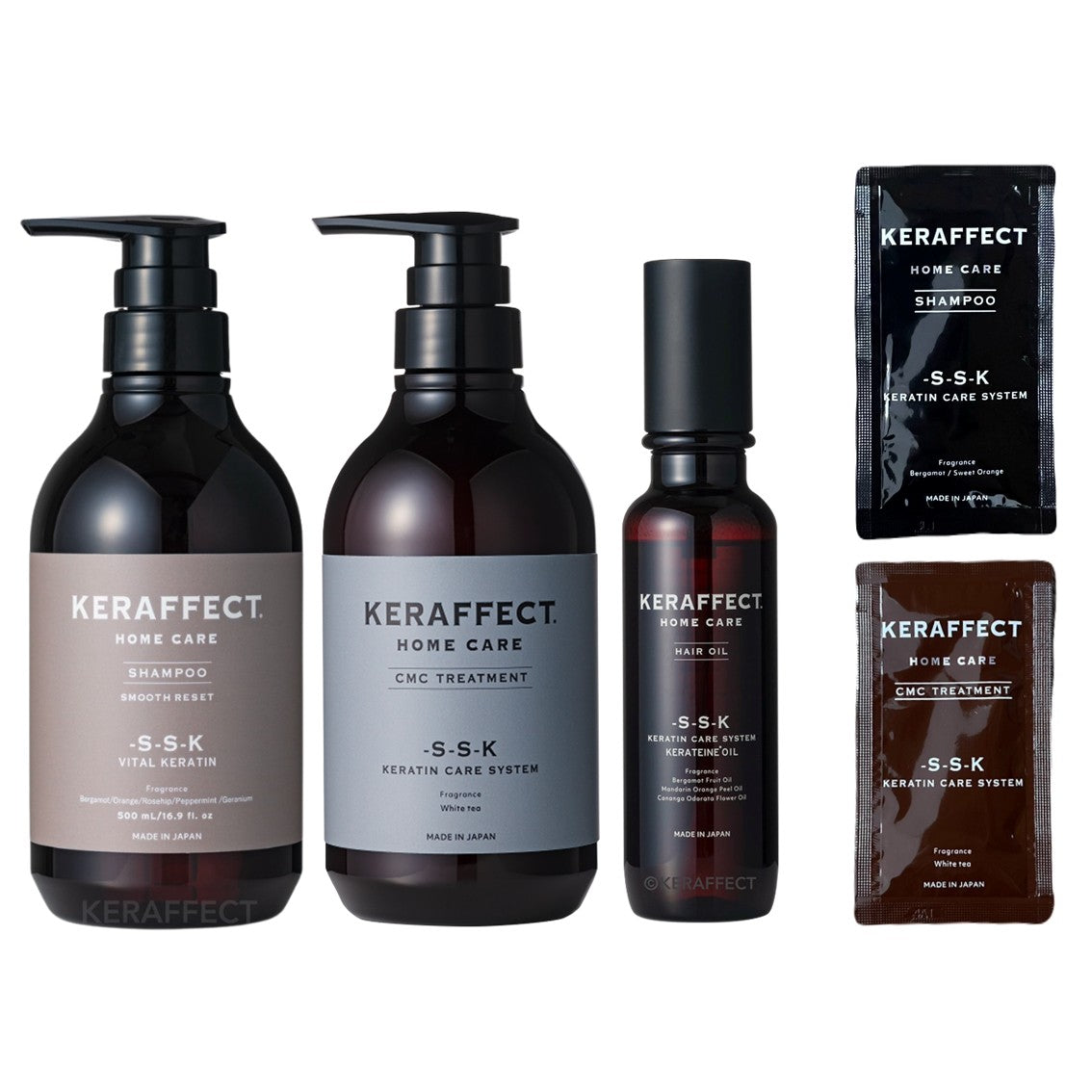 【ミニパウチ付】ケラフェクト オイルセット