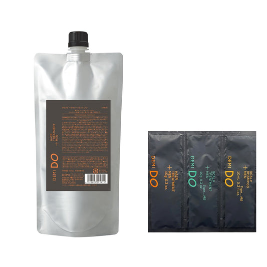 【サシェ付】デミドゥ ヘアトリートメントメン 500g（詰替）の製品画像
