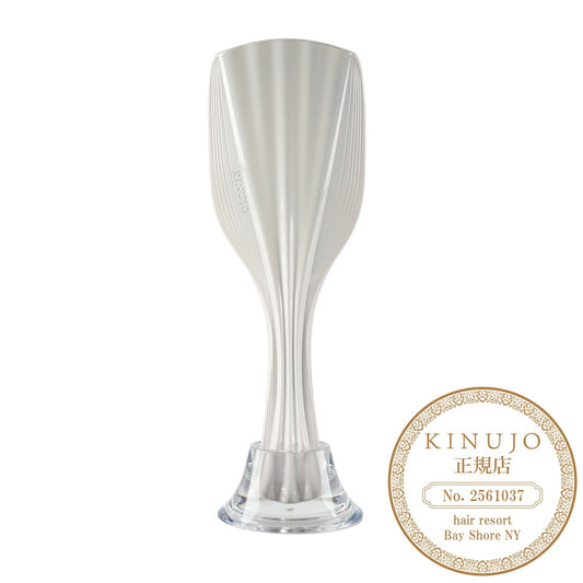 キヌージョ シルキートリートメントブラシ ミラーホワイトの製品画像