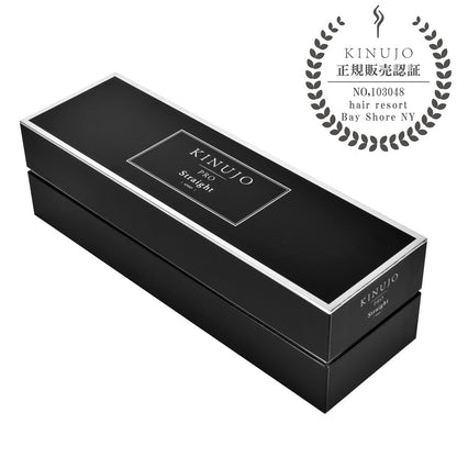 キヌージョ プロ ストレートアイロンの化粧箱画像