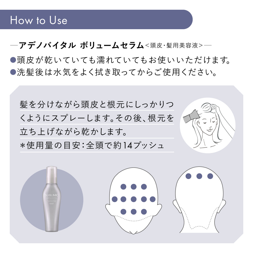 サブリミック アデノバイタルシリーズの製品紹介画像5