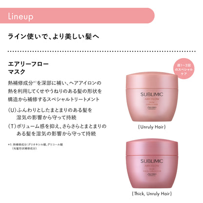 サブリミック エアリーフロー マスクの製品紹介画像