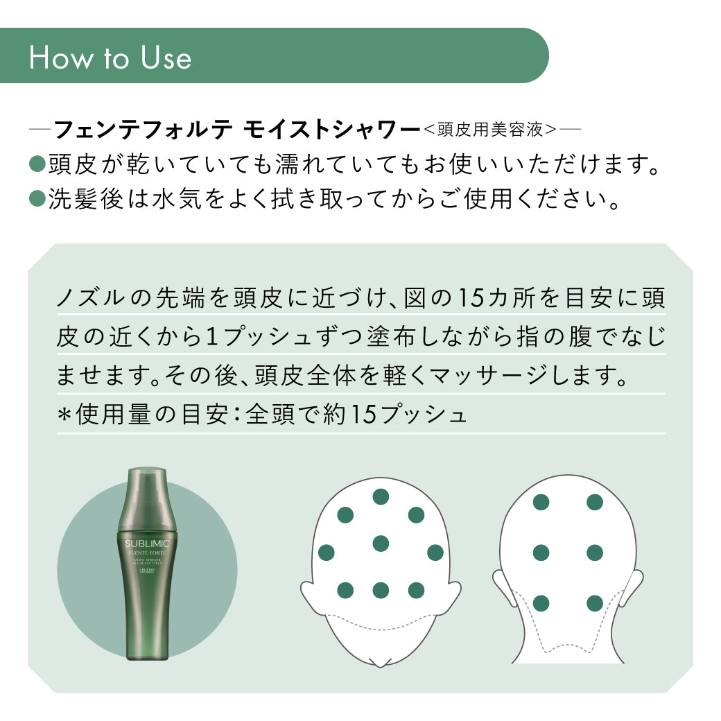 サブリミックフェンテフォルテシリーズの製品紹介画像