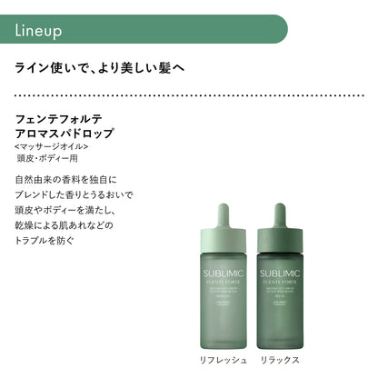 サブリミックフェンテフォルテシリーズの製品紹介画像