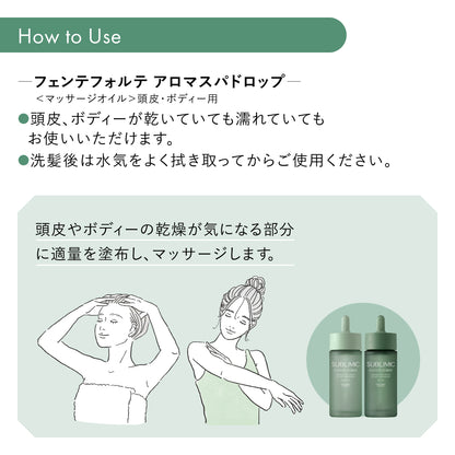 サブリミックフェンテフォルテシリーズの製品紹介画像