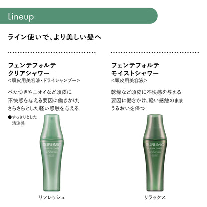 サブリミックフェンテフォルテシリーズの製品紹介画像