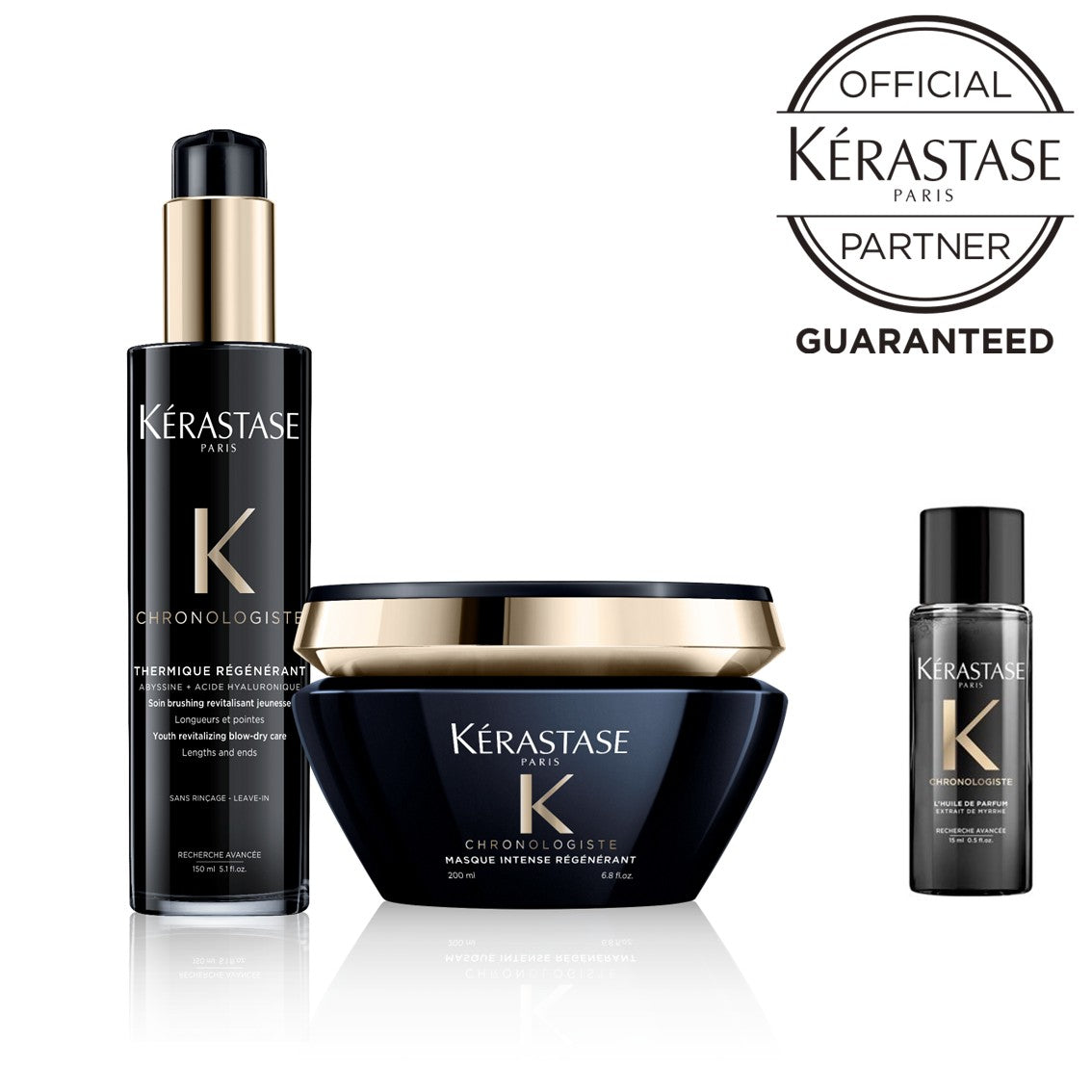 【ミニボトル＆ショッパー付】KERASTASE クロノロジスト テルミック・マスクセットの製品画像