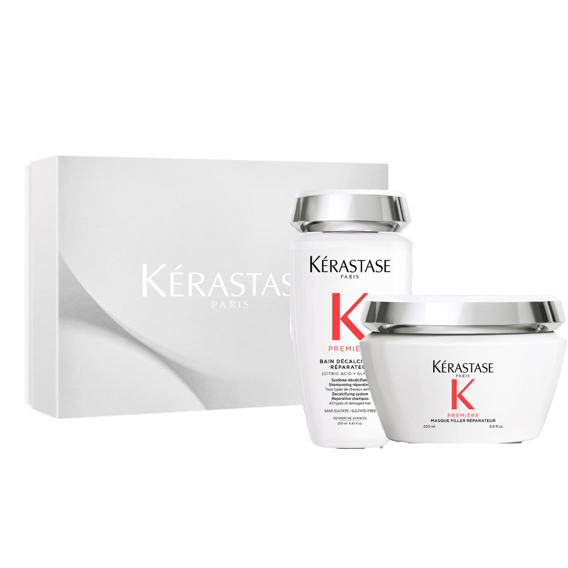 【クリスマス限定】KERASTASE プルミエール シャンプーマスクBOXセット（当店オリジナルショッパー付）の製品画像