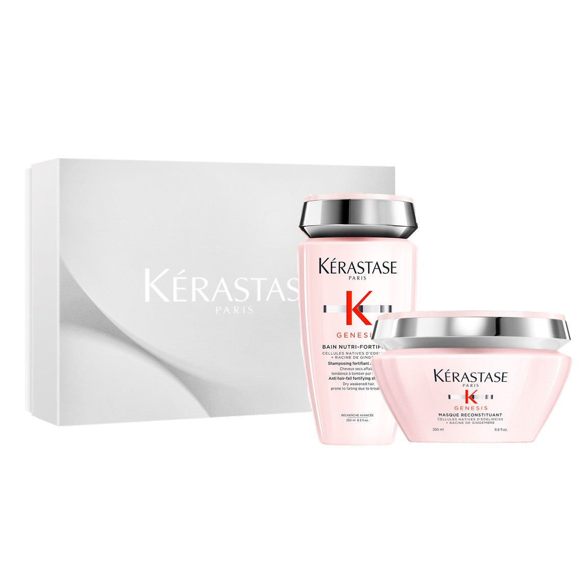 【クリスマス限定】KERASTASE ジェネシス シャンプーマスクBOXセット（当店オリジナルショッパー付）の製品画像