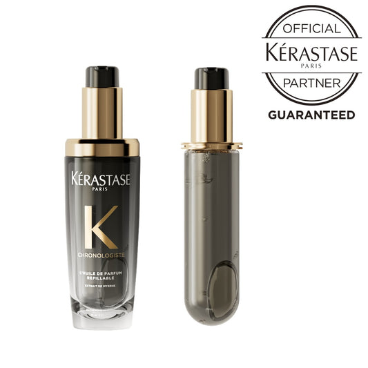 【ショッパー付】KERASTASE クロノロジストオイル 本体+詰め替えセットの製品画像