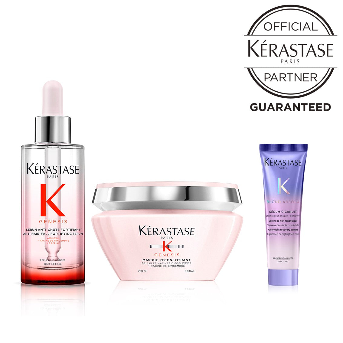 【ミニボトル＆ショッパー付】KERASTASE ジェネシス セラム・マスクセットの製品画像