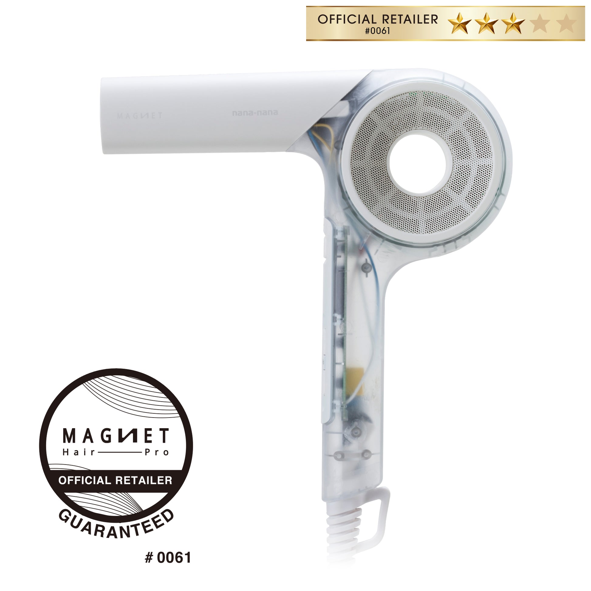 ホリスティックキュア マグネットヘアプロ ドライヤーゼロ PRODUCED BY nana-nanaの製品画像