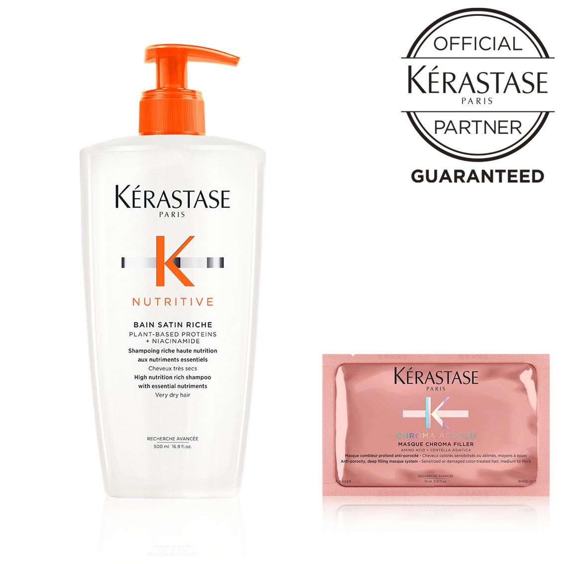 正規販売店】ケラスターゼ ニュートリティブ バン サテン