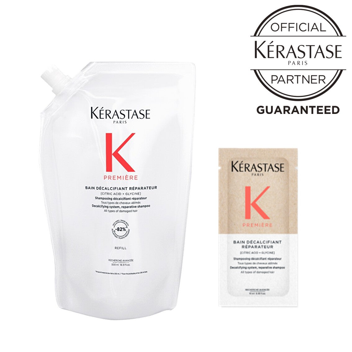 【サシェ＆ショッパー付】ケラスターゼ PM バン デカルシファイ 詰め替え 500mlの製品画像