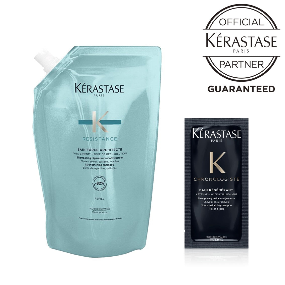 【サシェ＆ショッパー付】ケラスターゼ RE バン ド フォルス N 詰め替え 500mlの製品画像