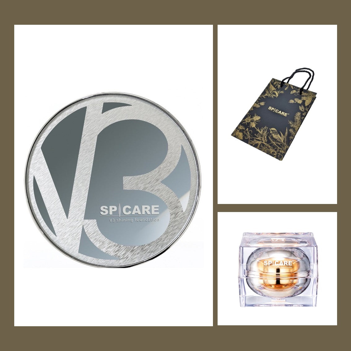 【V3針クリームお試し・ショッパー付】V3シャイニングファンデーション＆V3ルカドークリームの製品画像