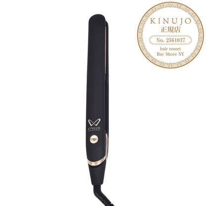 キヌージョ W -worldwide model- ストレートアイロン ブラックの製品画像2