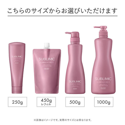 サブリミック ルミノフォース トリートメントのサイズ展開画像