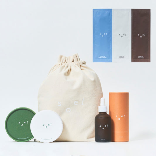 soel LIVING-OIL 2 YOU GOLDEN LIME / ゴールデンライム2種アソートセット [ハジメマシテ]サシェ付の製品画像