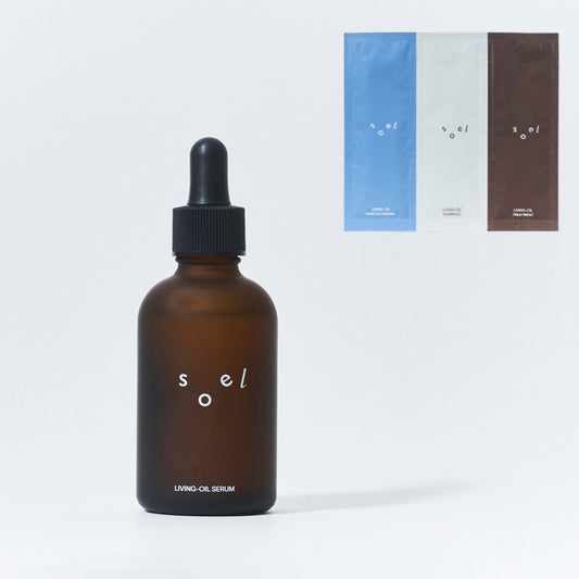 soel LIVING-OIL SERUM 美容液 サシェ付の製品画像