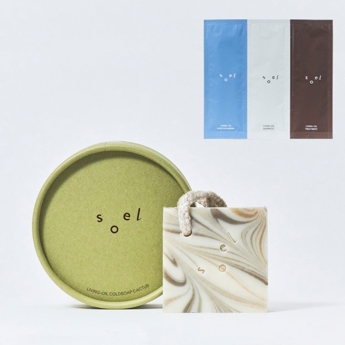 soel LIVING-OILコールドソープ カクタス エシカル サシェ付の製品画像