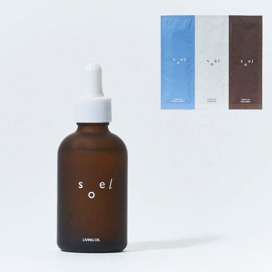 【数量限定サシェ付】soel LIVING OIL オーガニックセサミオイル